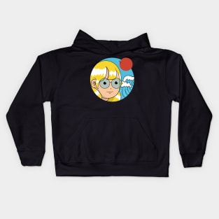 Beach Girl Kids Hoodie